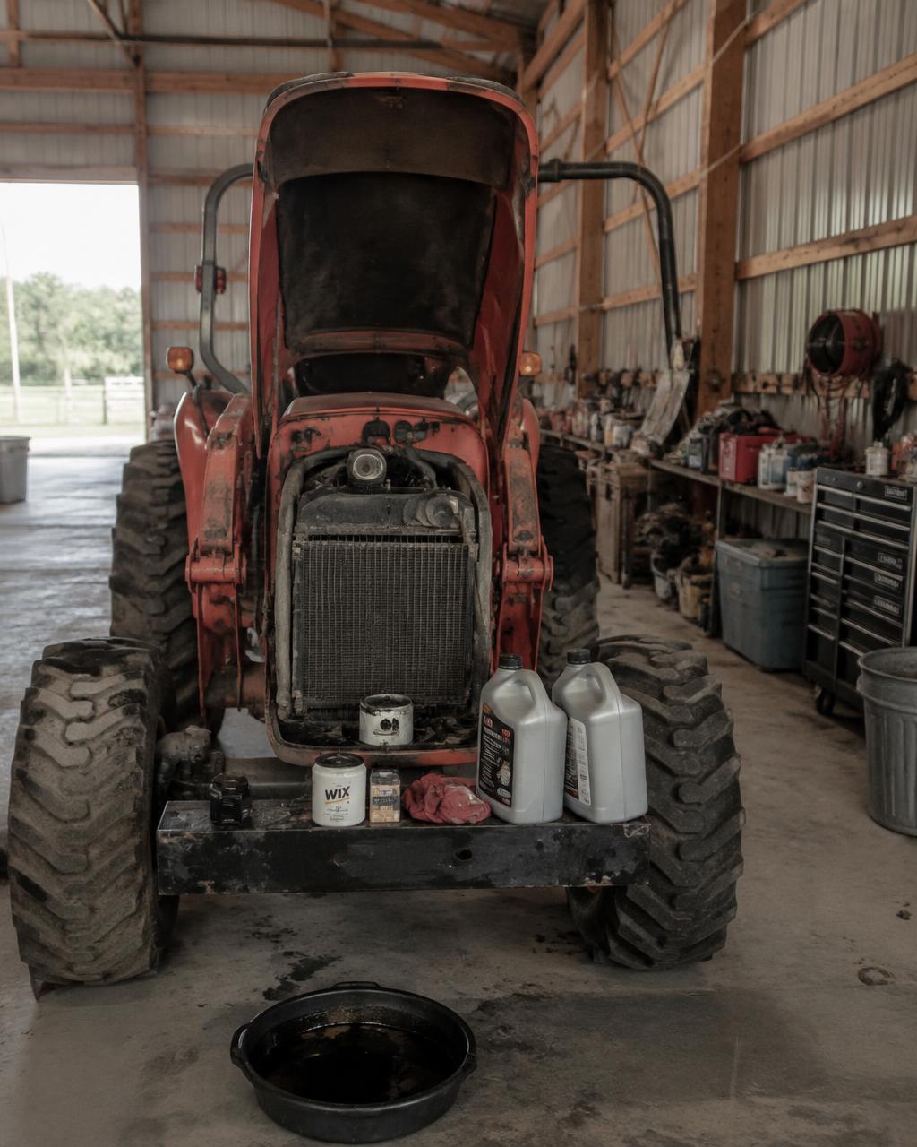 Fluids and filters changed during scheduled maintenance.